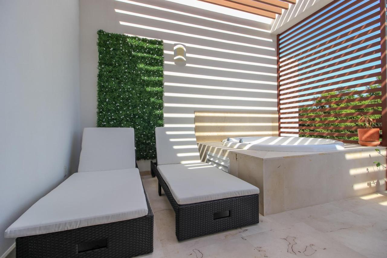 Exceptional 2Story Penthouse With Hot Tub And Rooftop Terrace In Bahia Principe Akumal Buitenkant foto